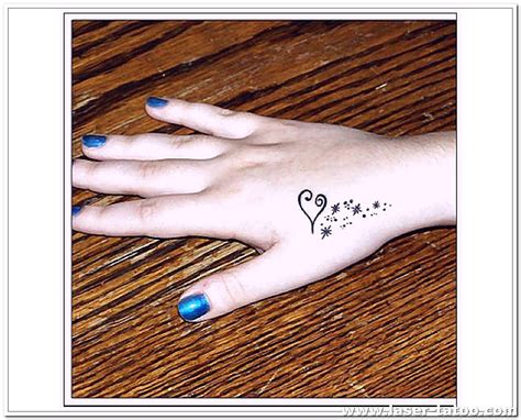 Heart Tattoo Designs For Hand Small Tattoos Girls