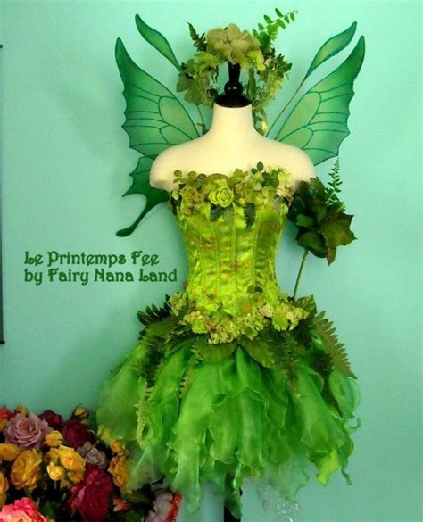 Pin By Anne Aabenhuus On Bjd Creative Corner~~ Fairy Dress Woodland Fairy Costume Forest