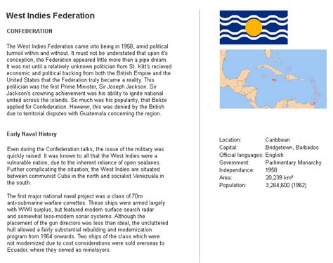 West Indies Federation Shipbucket