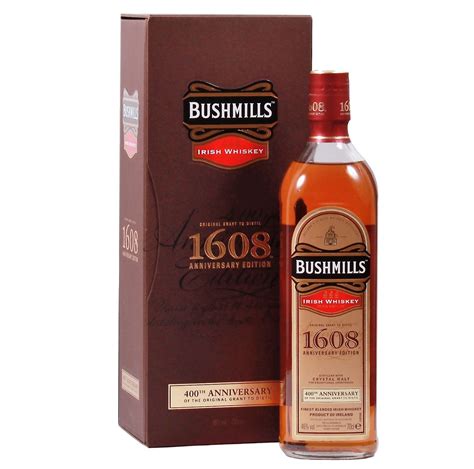 Bushmills 1608 Anniversary Edition Irish Whiskey Diceys Off Licence