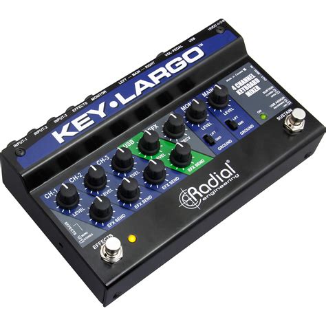 Radial Engineering Key Largo Keyboard Mixer And R800 1427 Bandh