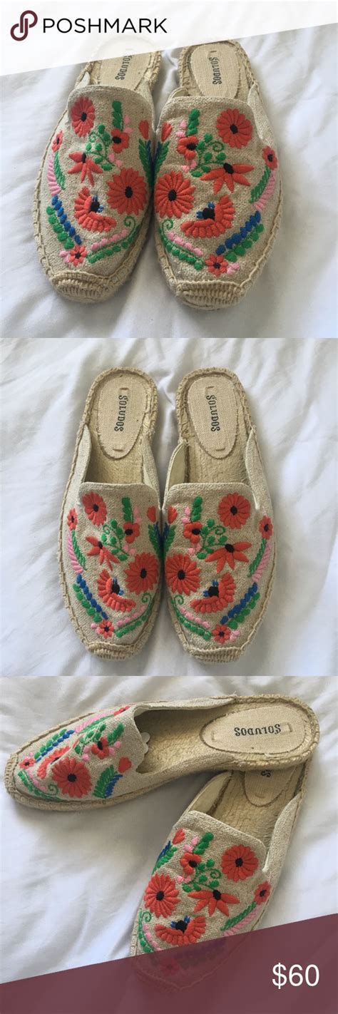 Soludos Embroidered Ibiza Mules Soludos Soludos Shoes Cute Embroidery