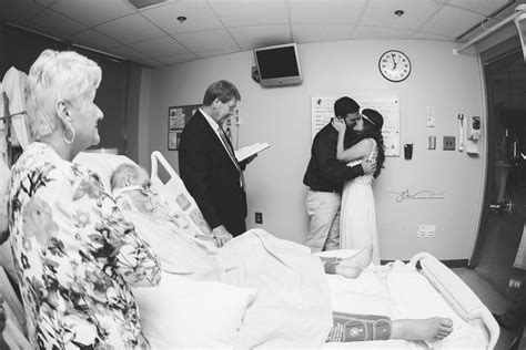 daughter gets married at dying father s bedside fox 59