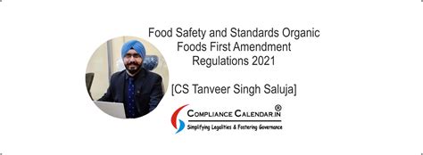 Food Safety And Standards Labelling And Display First Amendment