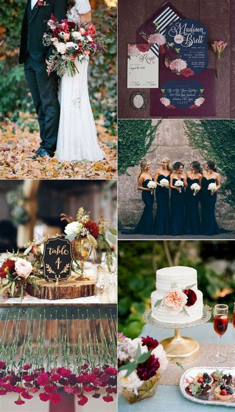 Beautiful And Romantic Fall Wedding Color Inspirations 332 Fall