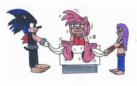 Tickle Amy Rose By Spaton37 On Deviantart