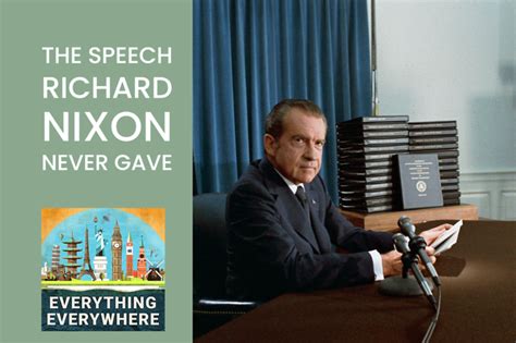 The Speech Richard Nixon Never Gave