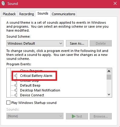 Set alarms and reminders, check times around the world, and time your activities. How To Change Critical Battery Alarm Sound In Windows 10 ...