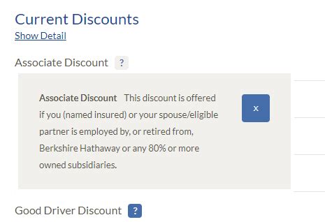One group discount applicable per policy. Geico Insurance Discount by Owning Berkshire Stock - Financeoholic
