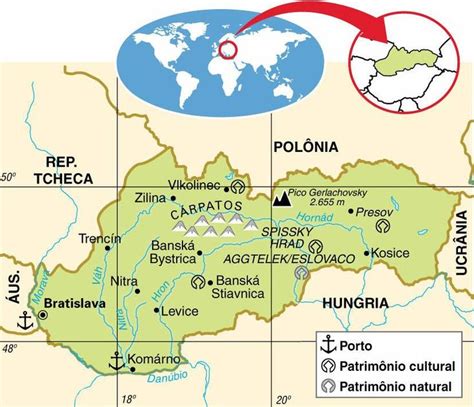 eslováquia aspectos geográficos e socioeconômicos da eslováquia eslováquia geografia