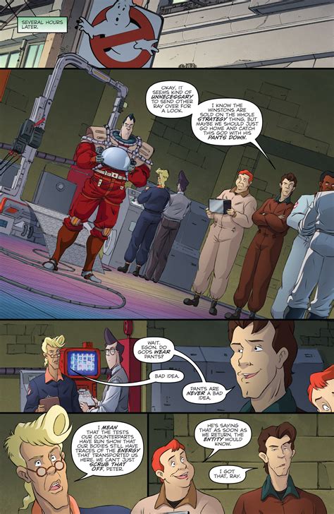 Read Online Ghostbusters Get Real Comic Issue 3