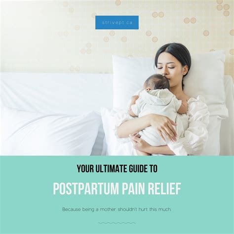 Postpartum Pain Relief For New Mom Physiotherapy Treatment