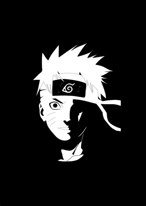 Kumpulan 89 Naruto Black White Hd Background Id