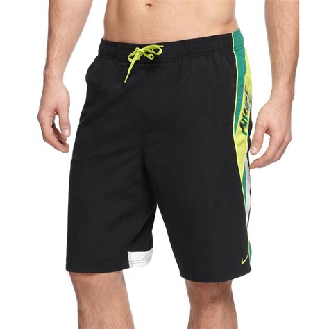 Lyst Nike Surge 11 Volley Swim Trunks In Green For Men