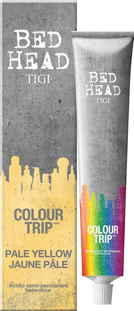 Bed Head Colour Trip Pale Yellow Old Packaging Tigi Bed Head