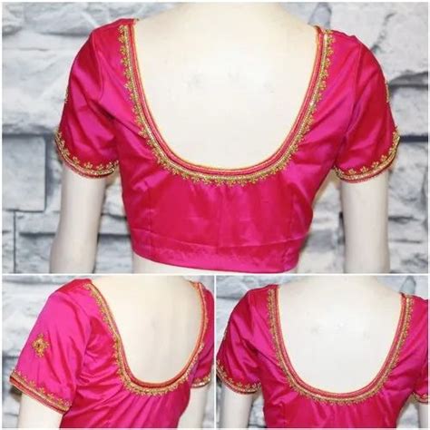 Silk Simple Embroidery Blouse At Best Price In Chennai Id 21725010933