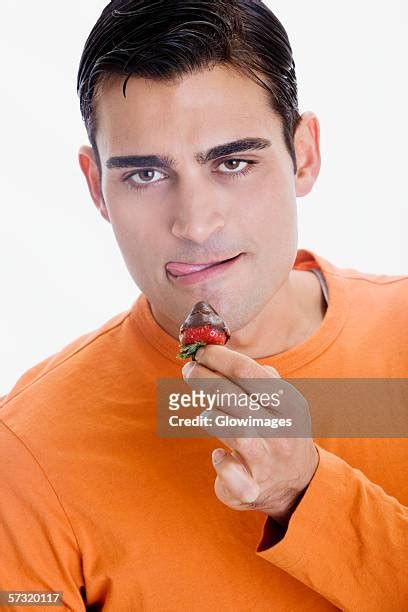 Young Man Licking His Lips Photos Et Images De Collection Getty Images