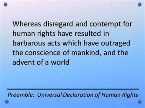 The unanimous declaration of the thirteen united states of america when, in the course of human events, it becomes necessary for one people to dissolve the. Preamble to Universal Declaration of Human Rights 1948 -- Hear and Read the Full Text - YouTube