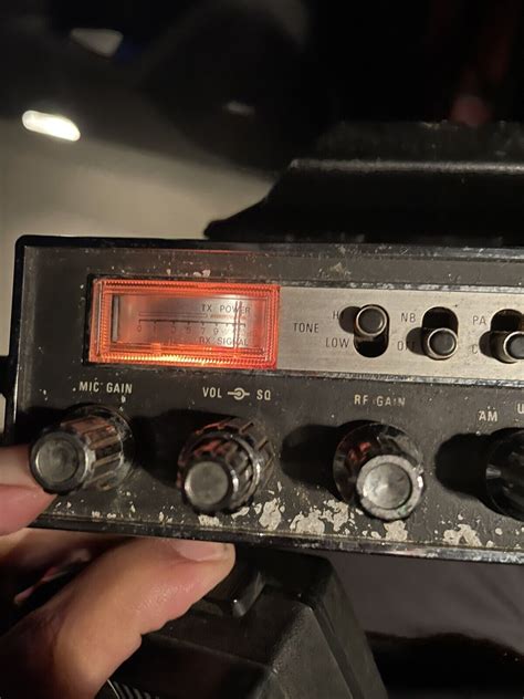 Vintage Midland Model 13 893 Amssblsb Cb Radio With Ge Microphone Ebay