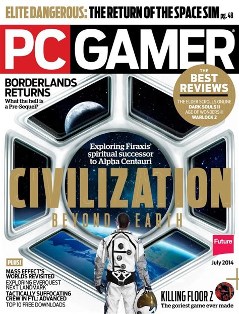 Pc Gamer Us Edition Back Issue July 2014 Digital In 2021 Best Pc
