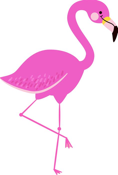 Flamingo Clipart Black And White Png Miloanimation