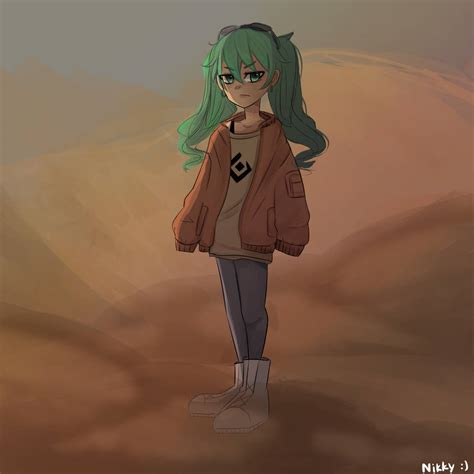 Sand Planet Miku Fanart By Nikkynemoart On Deviantart