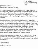 Electrical Engineer Cover Letter Images