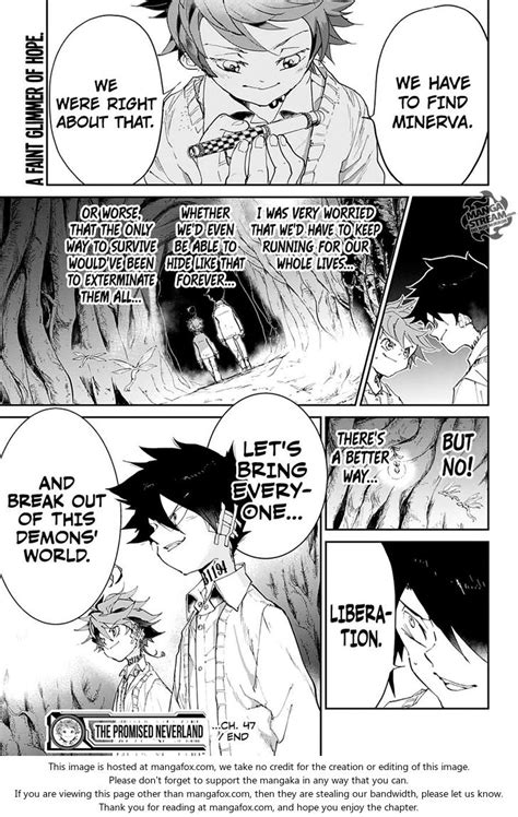 The Promised Neverland Chapter 47 The Promised Neverland Manga Online