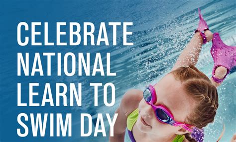 National Learn To Swim Day May Happy Days