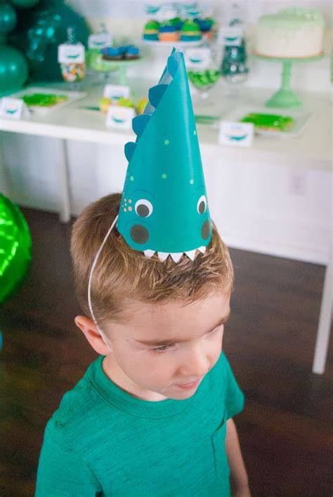 Alligator Crocodile Scales Party Hats Birthday Party Instant Etsy