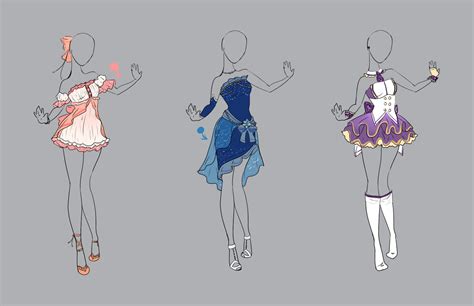 Outfit Adopt Set 14closed By Scarlett Knight On Deviantart