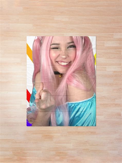 Belle Delphine Pointing Comforter By X Otic Redbubble