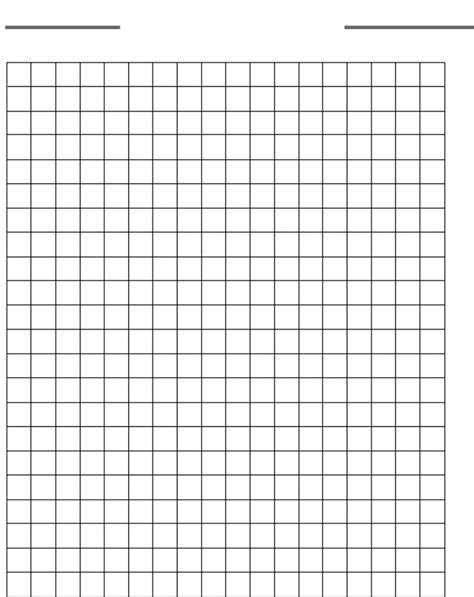 Free 1 Centimeter Grid Paper Pdf 70kb 1 Pages Pertaining To 1