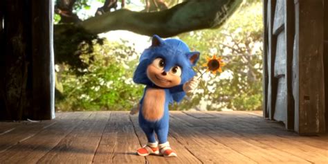 Baby Sonic The Hedgehog Revealed In New Movie Tv Spot