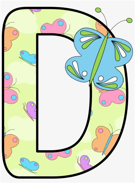 Butterfly Alphabet Letter Fonts