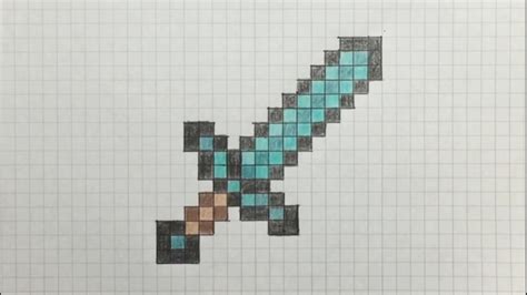 Dibujos Para Colorear De Minecraft Espada Páginas Imprimibles