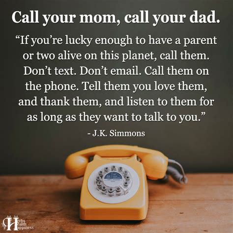 Call Your Mom Call Your Dad ø Eminently Quotable