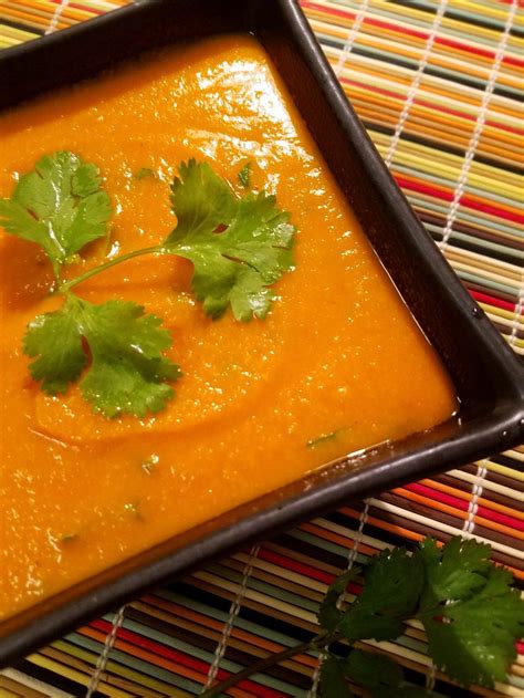 Coconut Curry Carrot Soup Carrot Soup Recipes Carrot Soup Curried