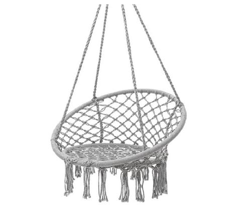 Hanging Hammock Chair Gray Makro