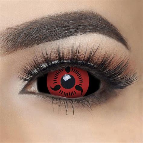 Annaeye Special Offer 3 Tomoe Sharingan Sclera 22mm Cosplay Contact