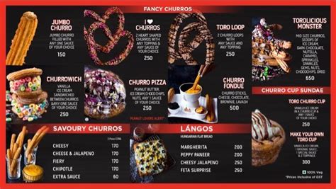 Toro Churro Chowpatty Mumbai Menu Photos Images And Wallpapers