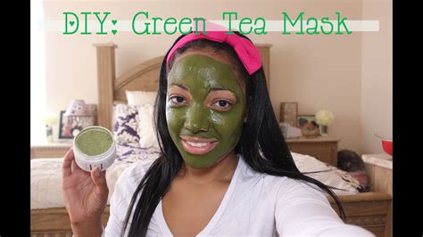 Diy Green Tea Face Mask Youtube