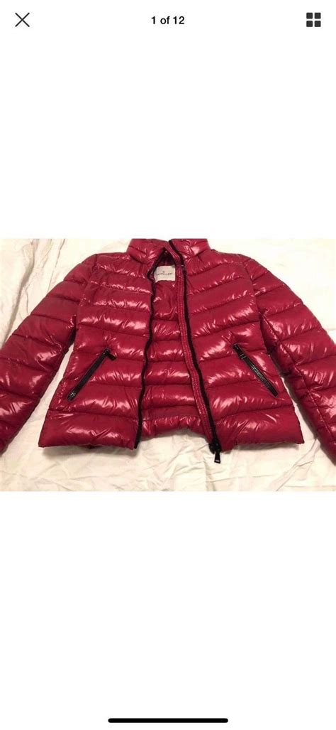 Authentic Pre Owned In Perfect Condition Moncler Bady Red Down Puffer Coat 00 Down Puffer