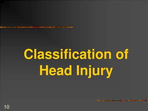 Ppt Head Injury Powerpoint Presentation Free Download Id9208733