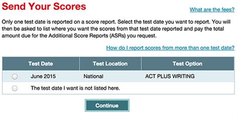 How To Send Act Scores To Colleges