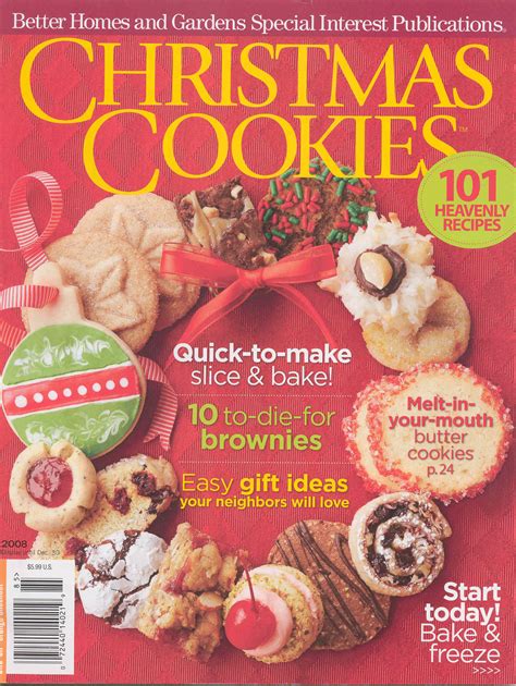 Better Homes And Gardens Christmas Cookies Christmas Cookie Recipes