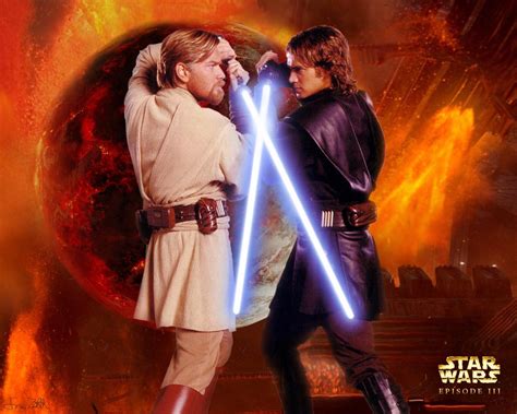 Obi Wan Kenobi Vs Anakin Skywalker Desktop Wallpapers Wallpaper Cave