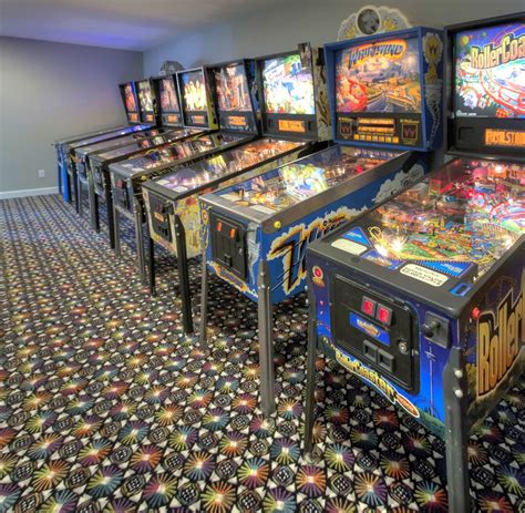A St Louis Finished Basement Has Its Very Own Pinball Arcade Arcade