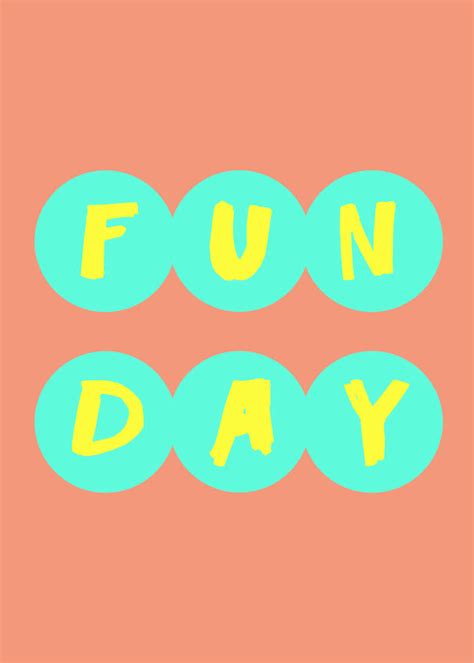 Fun Day Kinderkamer Poster