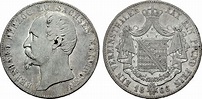 Sachsen-Meiningen Taler 1866 Bernhard II. 1803-1866 ss | MA-Shops